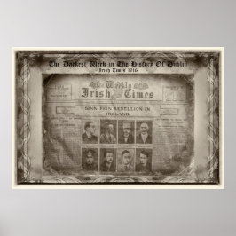 ダブリン史上最も暗い1週間 ポスター