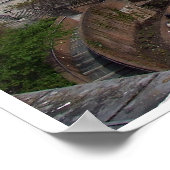 ダブリン城：ダブリンシティーアイルランド ポスター (角)