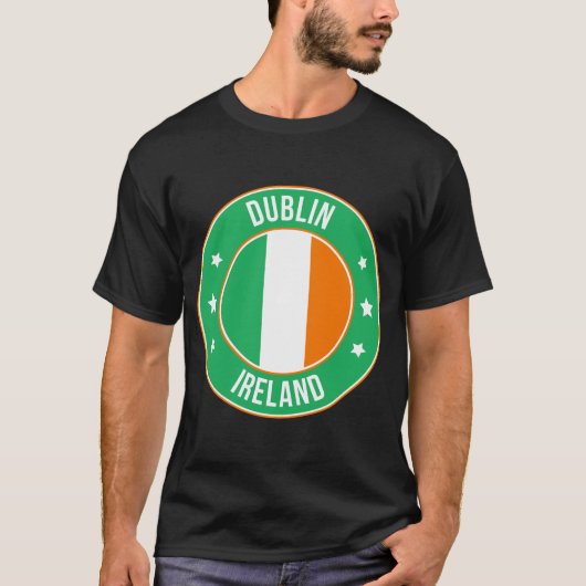 ダブリン市, アイルランド Tシャツ (正面)