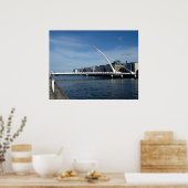 ダブリン橋アイルランド川のポスター ポスター (キッチン)