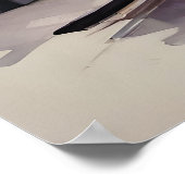ダブリン水彩画 ポスター (角)
