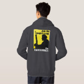 ダブリン1916の人民軍のフード付 パーカ (裏面フル)