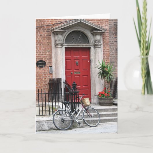 ダブリン、アイルランド カード (正面)