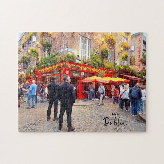 ダブリン – アイルランド ジグソーパズル (横)
