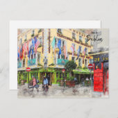 ダブリン – アイルランド ポストカード (正面/裏面)