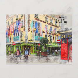 ダブリン – アイルランド ポストカード