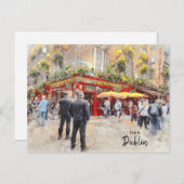 ダブリン – アイルランド ポストカード (正面/裏面)