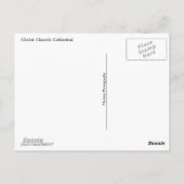 ダブリン（キリスト教会） ポストカード (裏面)