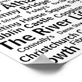 ダブリン ポスター (角)