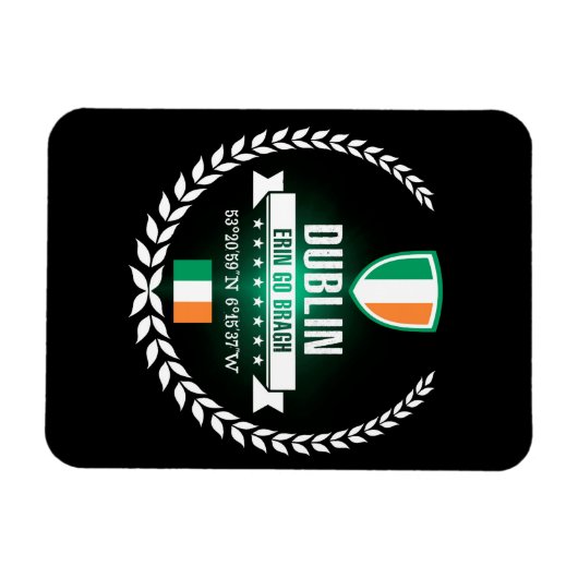 ダブリン マグネット (横)