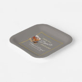 ダブルお祝いグレーウイスキー ペーパープレート (傾斜あり)