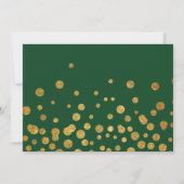 ダブルお祝い卒業パーティーの写真 招待状 (裏面)