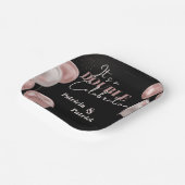 ダブルお祝い誕生日 エレガント ペーパープレート (傾斜あり)