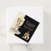 ダブルお祝い金ゴールドシャンパンパーティー フェイバータグ (インサイチュ)