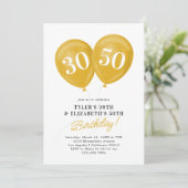 ダブルお誕生日パーティー 招待状 (スタンド正面)