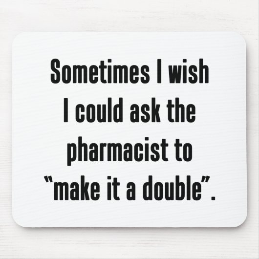 ダブルにする マウスパッド (正面)