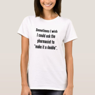ダブルにする Tシャツ