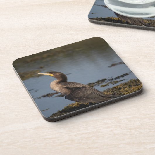 ダブルの鵜 コースター (左側)