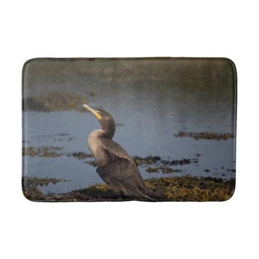 ダブルの鵜 バスマット (正面)