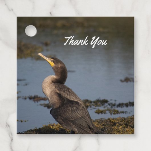 ダブルの鵜 フェイバータグ (正面)