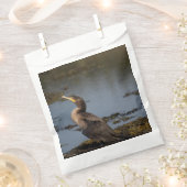 ダブルの鵜 フェイバーバッグ (クリップ留めされた状態)