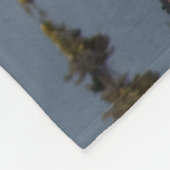 ダブルの鵜 フリースブランケット (角)