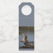 ダブルの鵜 ボトルネックタグ (正面)