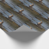 ダブルの鵜 ラッピングペーパー (角)