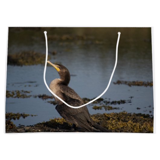 ダブルの鵜 ラージペーパーバッグ (正面)