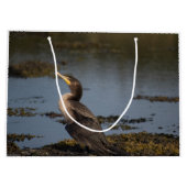 ダブルの鵜 ラージペーパーバッグ (裏面)