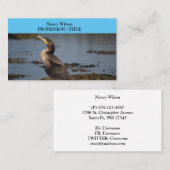 ダブルの鵜 名刺 (正面/裏面)