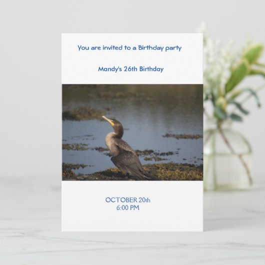 ダブルの鵜 招待状 (スタンド正面)