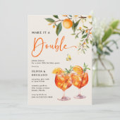 ダブルアペロルスピリッツのジョイント誕生日 招待状 (スタンド正面)