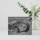 ダブルアーチアットアーチズナショナルパーク ポストカード (スタンド正面)
