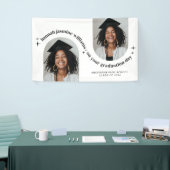 ダブルアーチフォトガール卒業ポスター 横断幕 (トレードショー)