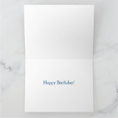 ダブルアーチユタ砂漠の風景の写真 カード (内部)