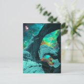 ダブルアーチ宇宙葉書 ポストカード (スタンド正面)