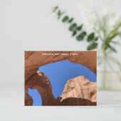 ダブルアーチ – アーチズナショナルパーク ポストカード (スタンド正面)