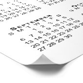 ダブルアーチ デザート ランドスケープ 2026 カレンダー ポスター (角)