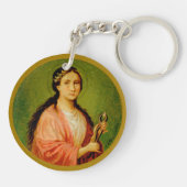 ダブルイメージセントアポロニア(BLA 001) キーホルダー (裏面)