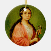 ダブルイメージセントアポロニア(BLA 001)セラミック セラミックオーナメント (正面)