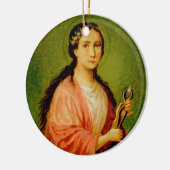 ダブルイメージセントアポロニア(BLA 001)セラミック セラミックオーナメント (左)