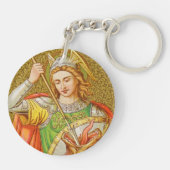 ダブルイメージセントジョージ(SNV 13) キーホルダー (裏面)