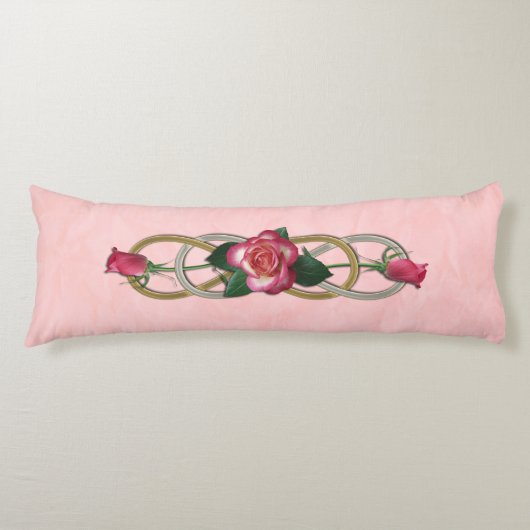 ダブルインフィニティシルバー金ゴールドバラ+あなたの背後。 ボディピロー (正面)