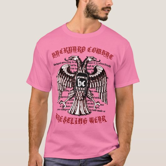 ダブルイーグルの破れたシャツ Tシャツ (正面)