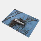 ダブルイーグルトラブルウェルカムフォーマット ドアマット (アングル)