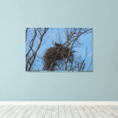 ダブルイーグル問題 キャンバスプリント (インサイチュ (ウッドフロア))