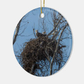 ダブルイーグル問題 セラミックオーナメント (左)