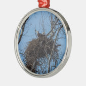 ダブルイーグル問題 メタルオーナメント (左)