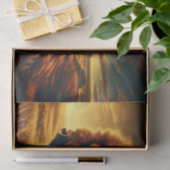 ダブルエクスポージャアメリカンプレインズバイソン 薄葉紙 (ギフト)